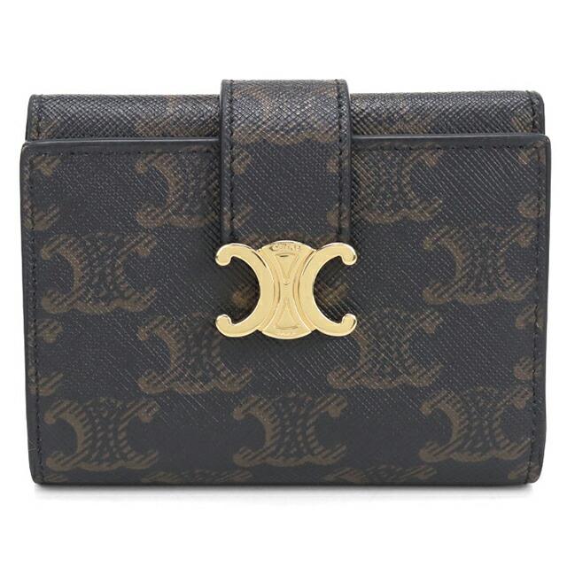 トリオンフ三つ折り財布 中古品 CELINE（セリーヌ） 中古 三つ折り財布 レディース ブランド