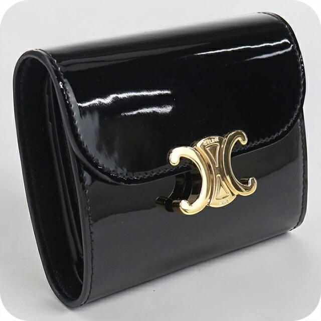 CELINE（セリーヌ） 中古 三つ折り財布 コンパクト 三折財布