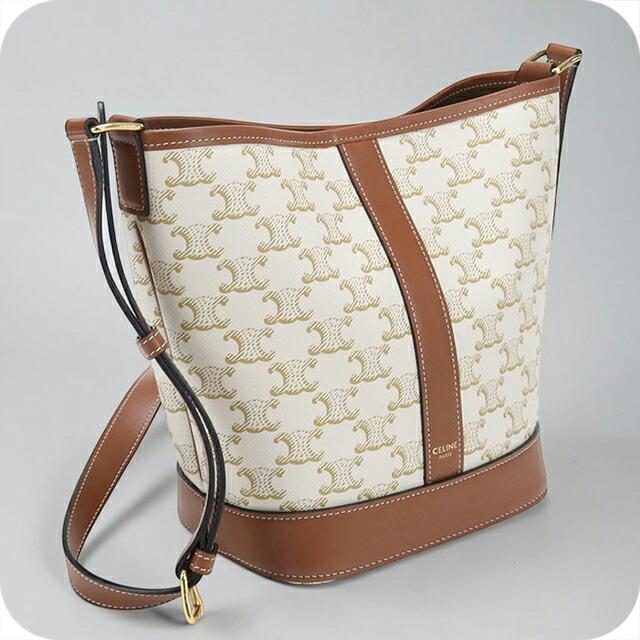 新品未使用 セリーヌ トリオンフキャンバス ショルダーバック CELINE（セリーヌ） 中古 ショルダーバッグ レディース ブランド