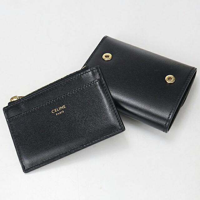 【中古】CELINE セリーヌ トリオンフ ウォレット 三つ折り財布 コンパクト CELINE（セリーヌ） 中古 三つ折り財布 三折財布 レディース ブランド