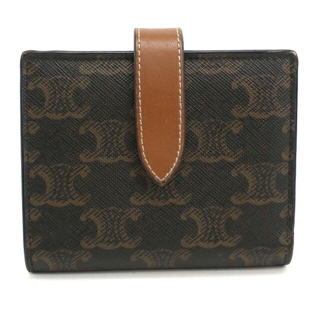 CELINE（セリーヌ） 中古 二つ折り財布 二折財布 コンパクト