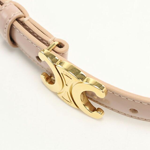 中古 セリーヌ ベルト レディース ブランド CELINE トリオンフ 18MM 45AX63A78 ピンクの画像