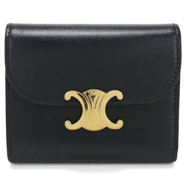 トリオンフ三つ折り財布 中古品 CELINE（セリーヌ） 中古 三つ折り財布 三折財布 レディース ブランド