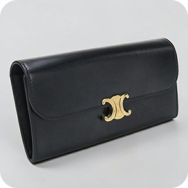 CELINE（セリーヌ） 中古 長財布二折 レディース ブランド トリオンフ 
