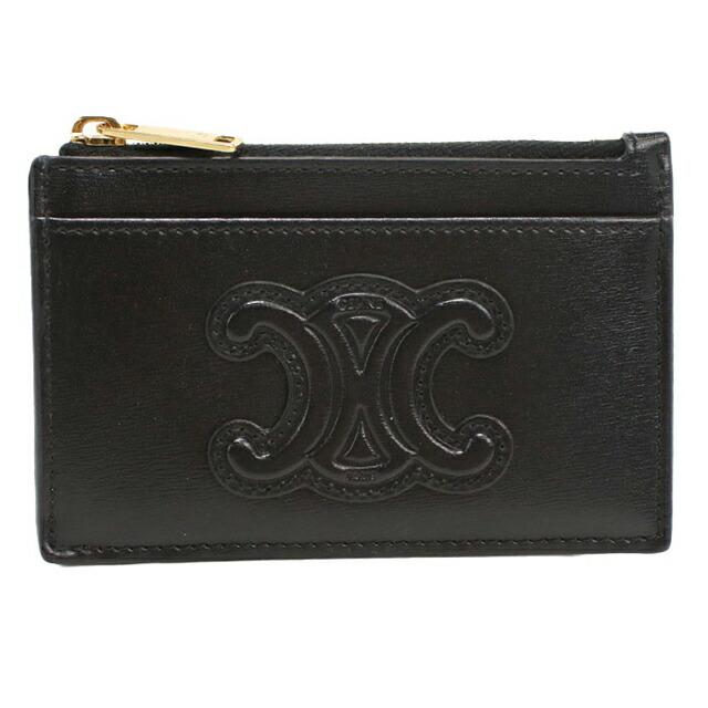 CELINE セリーヌ トリオンフ パテントレザー ケース 小銭入れ CELINE（セリーヌ） 中古 コインケース コンパクト レディース