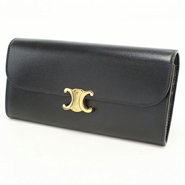 CELINE（セリーヌ） 中古 長財布 ニつ折り小銭入付き レディース