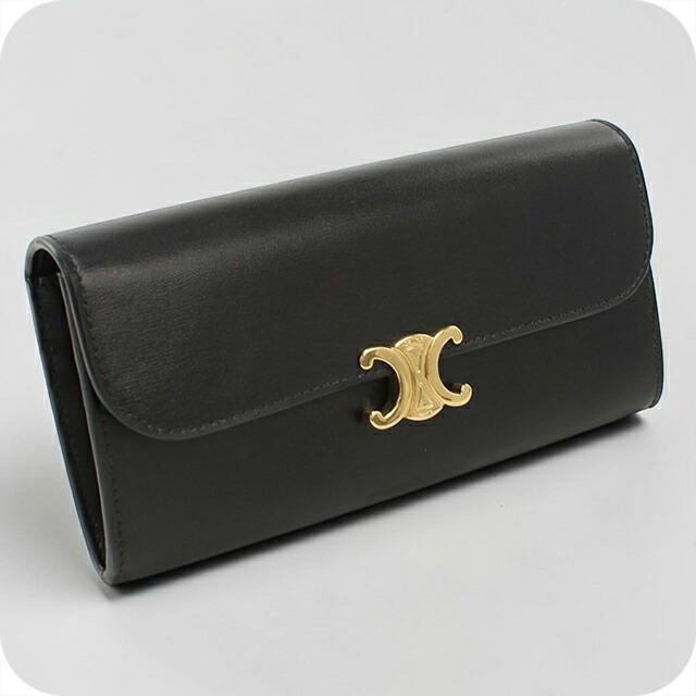 CELINE（セリーヌ） 中古 長財布二折 レディース ブランド トリオンフ 