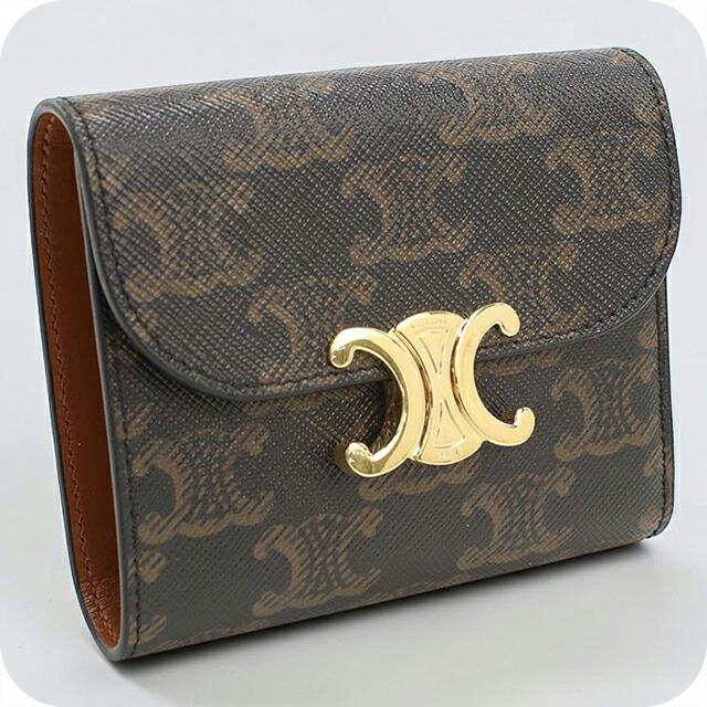 CELINE（セリーヌ） 中古 三つ折り財布 三折財布 コンパクト