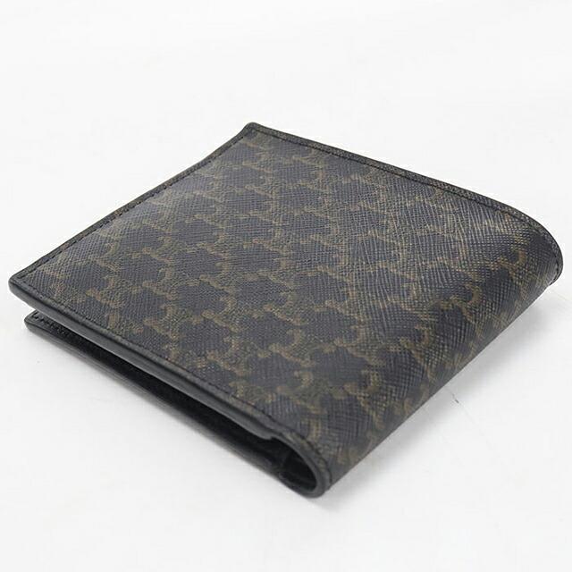 CELINE（セリーヌ） 中古 二つ折り財布 二折財布 コンパクト メンズ