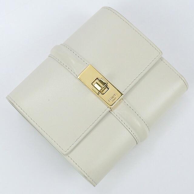 ✨未使用展示品・箱付き✨　CELINE ミニ財布　スモールトリフォールド　白色 楽天市場】【 未使用品】セリーヌ CELINE 財布 スモール トリ