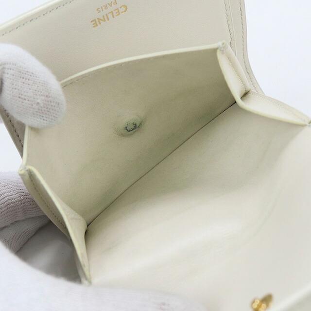 CELINE 中古 セリーヌ 三折財布小銭入付き レディース ブランド 16 
