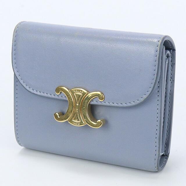 CELINE 中古 セリーヌ 三折財布小銭入付き レディース ブランド CELINE 中古 セリーヌ 三折財布小銭入付き レディース ブランド