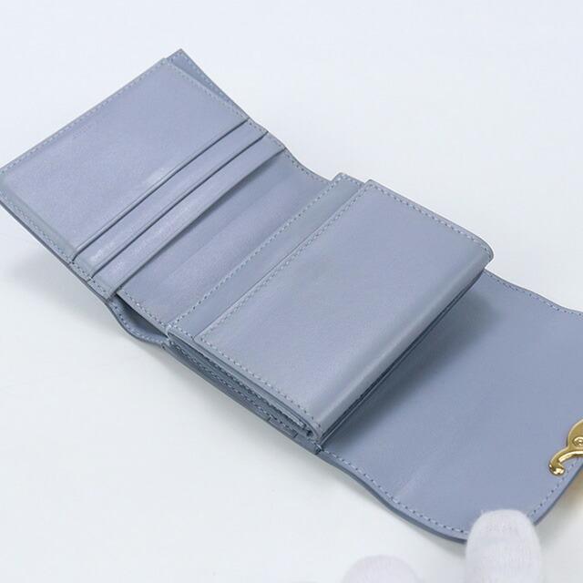 CELINE 中古 セリーヌ 三折財布小銭入付き レディース ブランド CELINE 中古 セリーヌ 三折財布小銭入付き レディース ブランド