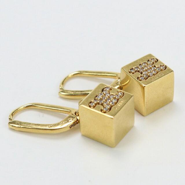 CELINE 中古 セリーヌ ピアス レディース ブランド トリオンフ  