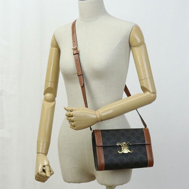 CELINE 中古 セリーヌ 斜め掛け ショルダーバッグ レディース ブランド 