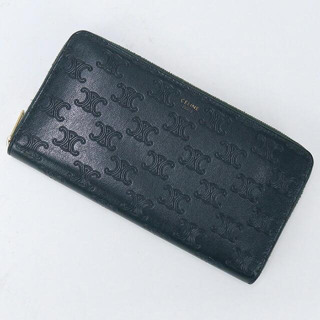 CELINE 中古 セリーヌ 長財布ラウンドファスナー レディース CELINE 中古 セリーヌ 長財布ラウンドファスナー レディース