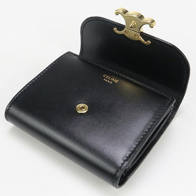 CELINE 中古 セリーヌ 三折財布 レディース ブランド トリオンフ