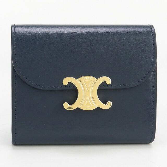 セリーヌ　長財布　レディース CELINE】セリーヌ トリオンフ 長財布 レディース カーフスキン