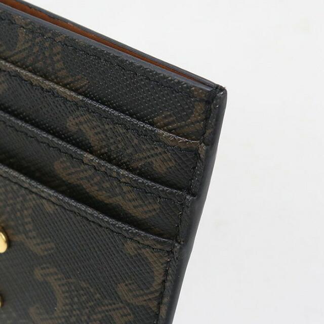 新品未使用 CELINE セリーヌ カモフラ カードホルダー＆ケース 財布 CELINE（セリーヌ） 中古 カードケース レディース ブランド カード