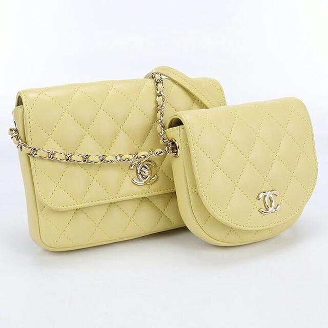 シャネル CHANEL マトラッセ スモール ホーボーバッグ ショルダーバッグ バッグ ラムスキン（羊革） レディース イエロー系 【中古】 楽天市場】≪5％OFFクーポン対象＆まとめ買い10%OFF≫シャネル CHANEL
