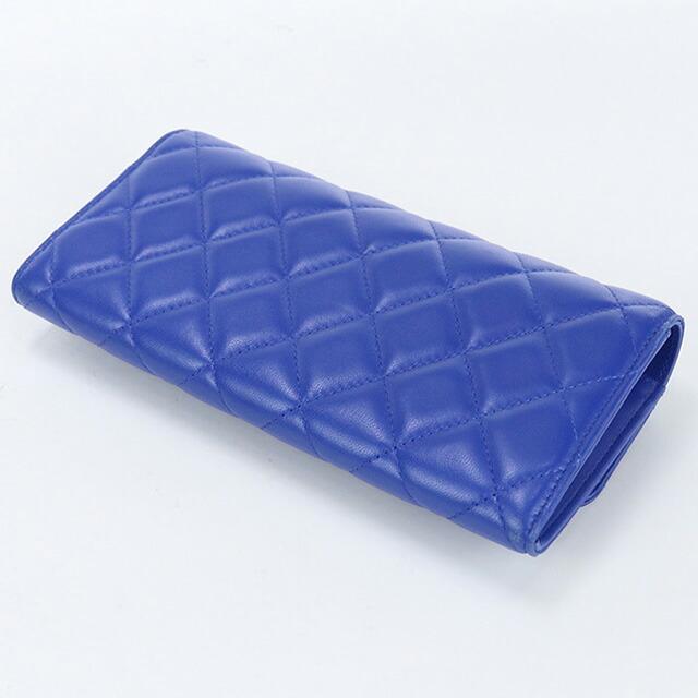 CHANEL 中古 シャネル 長財布ニ折小銭入付き レディース