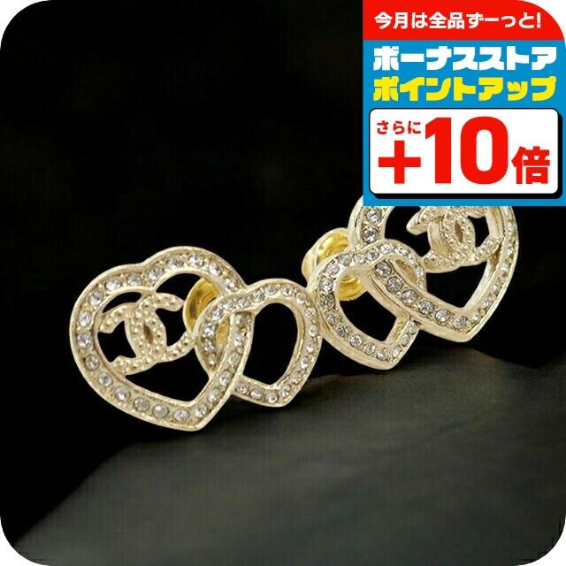 新品未使用　CHANEL ハートフープピアス CHANEL シャネル ココマーク ハート 万国旗 フープピアス - メルカリ