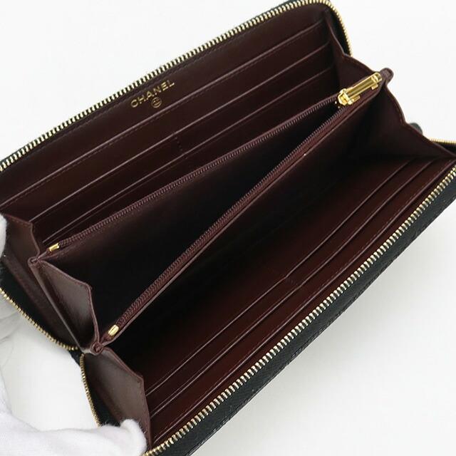 CHANEL 中古 シャネル 長財布ラウンドファスナー レディース CHANEL 中古 シャネル 長財布ラウンドファスナー レディース