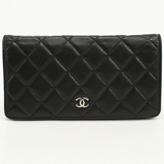 CHANEL（シャネル） 中古 長財布ニ折小銭入付き レディース ブランド 