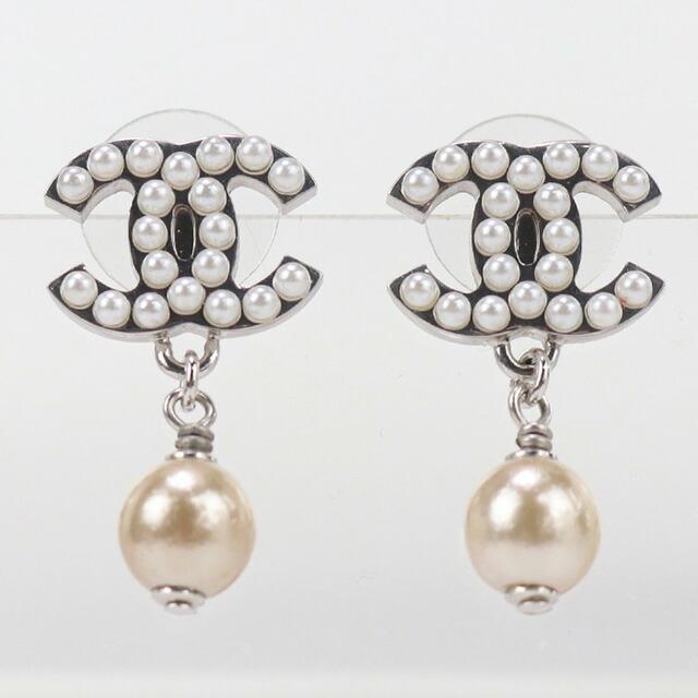 CHANEL パールピアス ※訳あり シャネル CHANEL CHANEL ピアス A86506 Y09902 ココマーク パール