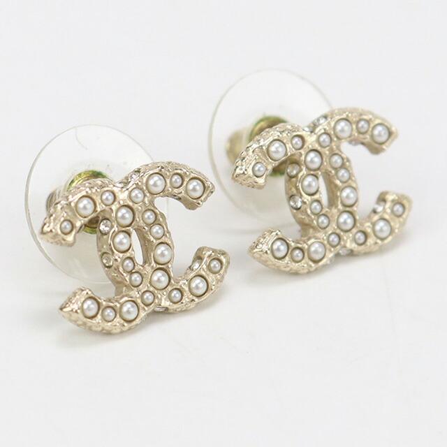 CHANEL 中古 シャネル ピアス レディース ブランド パール