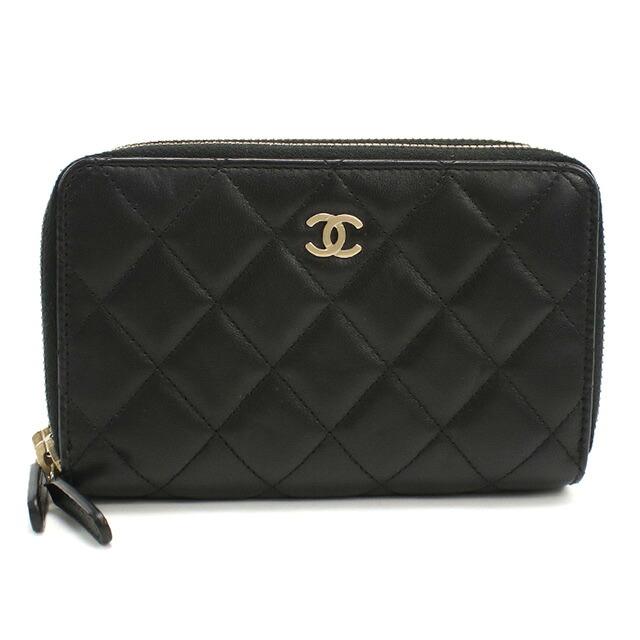 CHANEL（シャネル） 中古 長財布ラウンドファスナー レディース