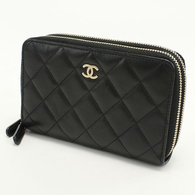 CHANEL（シャネル） 中古 長財布ラウンドファスナー レディース