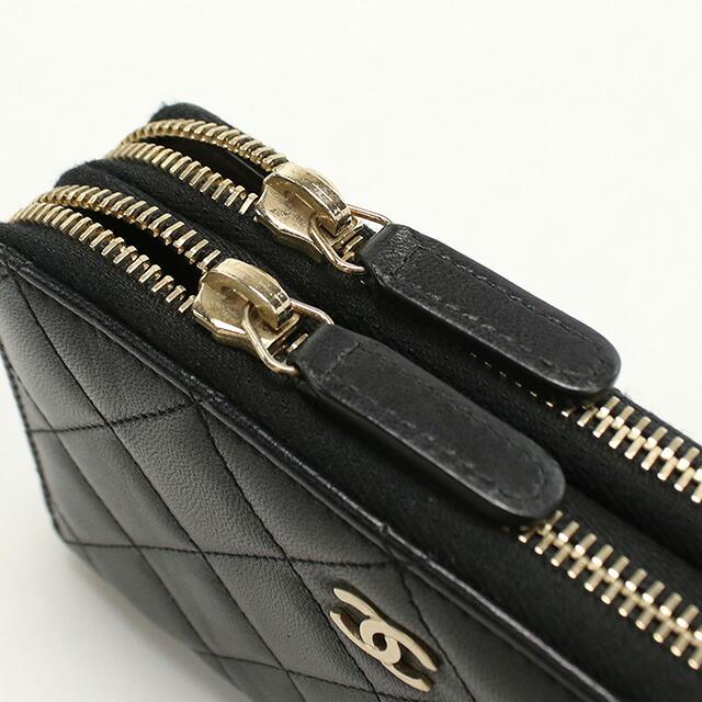 CHANEL（シャネル） 中古 長財布ラウンドファスナー レディース