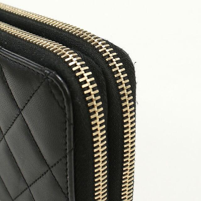 CHANEL（シャネル） 中古 長財布ラウンドファスナー レディース
