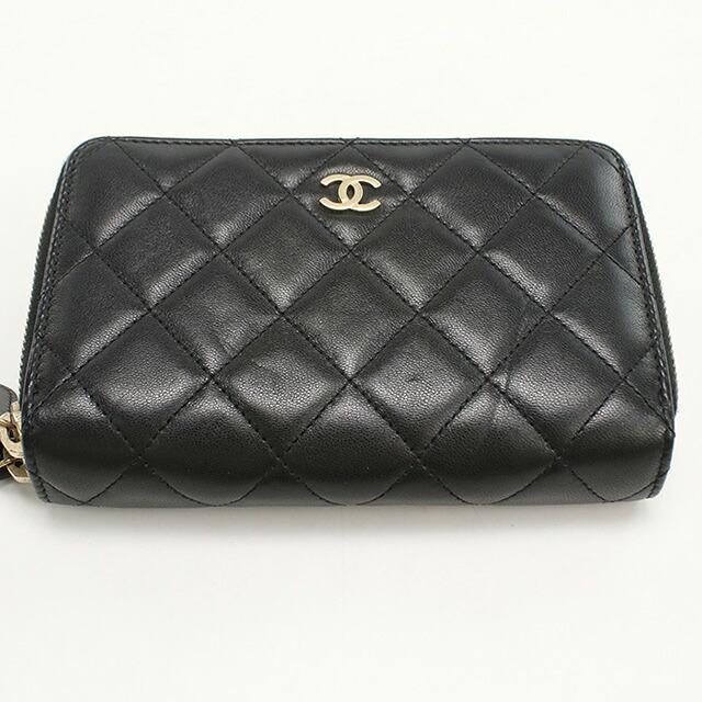 CHANEL（シャネル） 中古 長財布ラウンドファスナー レディース