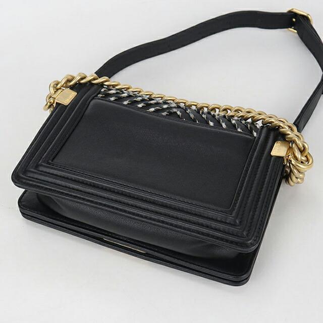 【非売品】CHANEL シャネル ブラックレザー ショルダーバッグ CHANEL（シャネル） 中古 ショルダーバッグ レディース ブランド