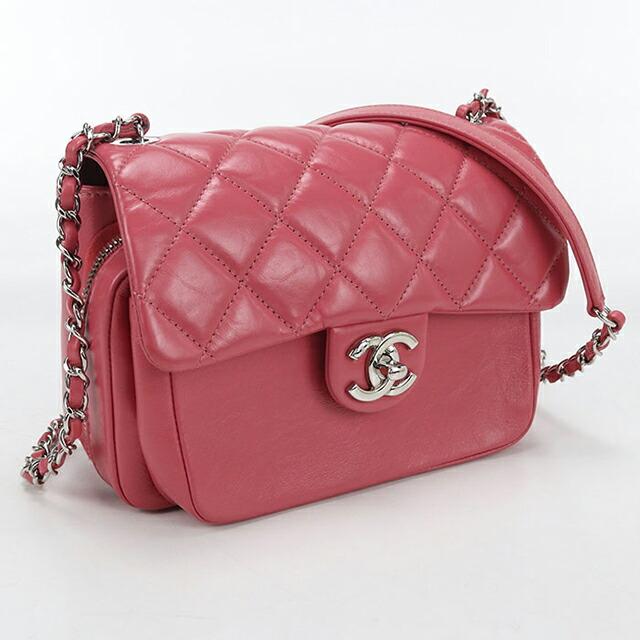 CHANEL マトラッセ ショルダー♡ CHANEL - 良品 CHANEL シャネル マトラッセ ココマーク プッシュロック