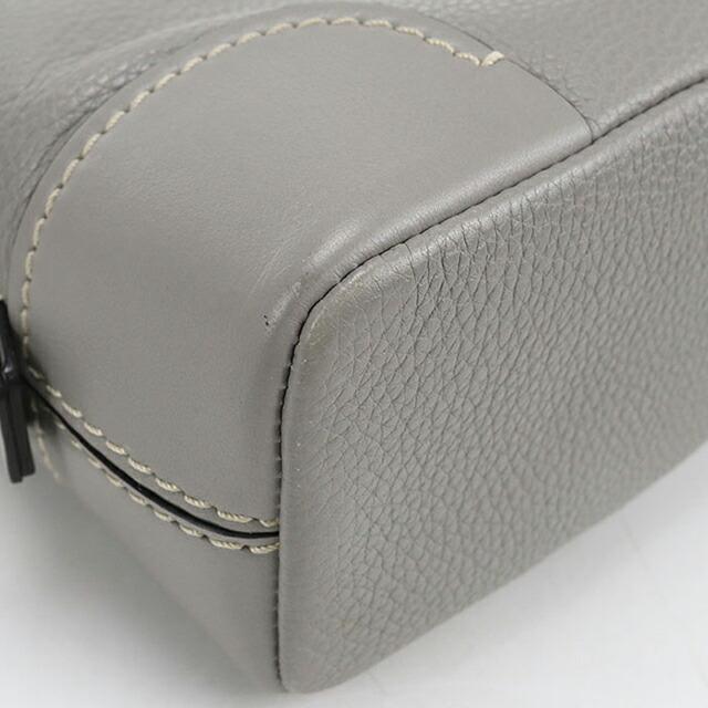 中古 クロエ ハンドバッグ レディース ブランド CHLOE ダリア 2WAY レザー グレー バッグ_8