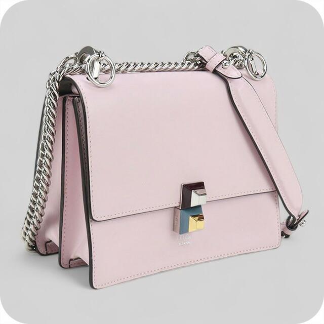 【中古】FENDI フェンディ チェーン キャナイ 8M0381 SR0 斜め掛け ショルダーバッグ レザー レディース Aランク FENDI（フェンディ） 中古 斜め掛け ショルダーバッグ レディース