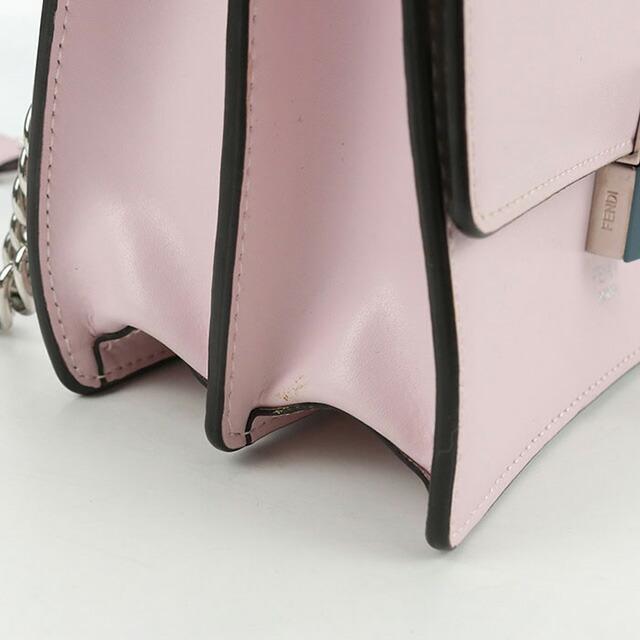【中古】FENDI フェンディ チェーン キャナイ 8M0381 SR0 斜め掛け ショルダーバッグ レザー レディース Aランク FENDI（フェンディ） 中古 斜め掛け ショルダーバッグ レディース