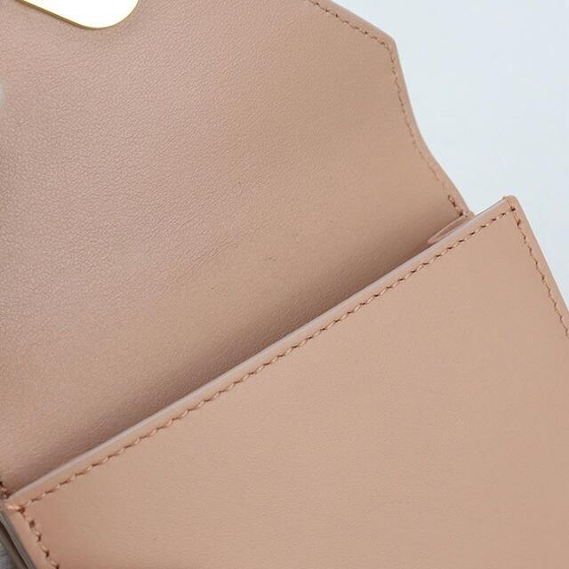 本物 フェンディ FENDI レザー 三つ折り 折財布 コンパクトウォレット ブラウン 財布 ウォレット 中古 FENDI（フェンディ） 中古 三つ折り財布 レディース ブランド