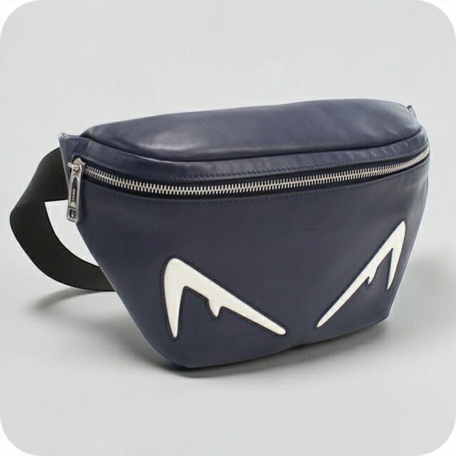 FENDI ストライプ ボディバッグ FENDI（フェンディ） 中古 ボディバッグ メンズ ブランド モンスター