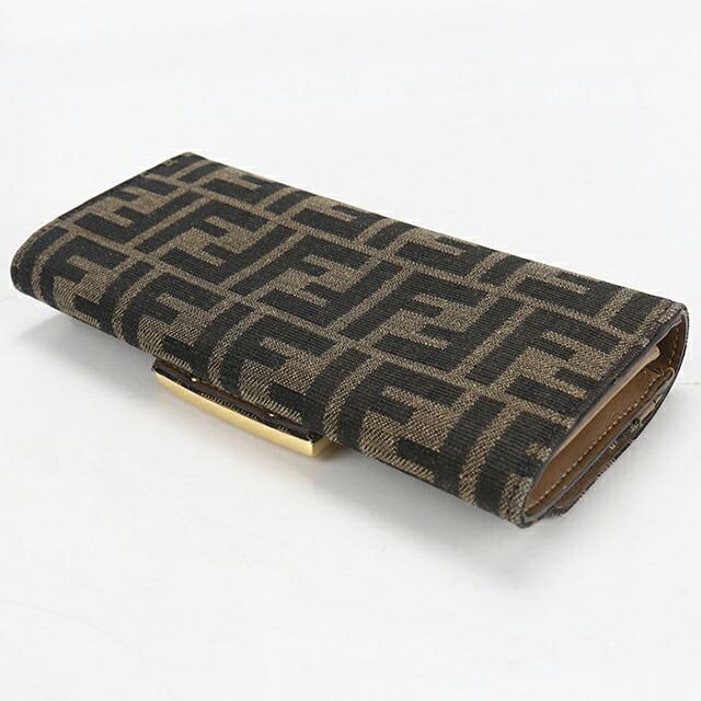 FENDI（フェンディ） 中古 長財布二折 レディース ブランド バゲット