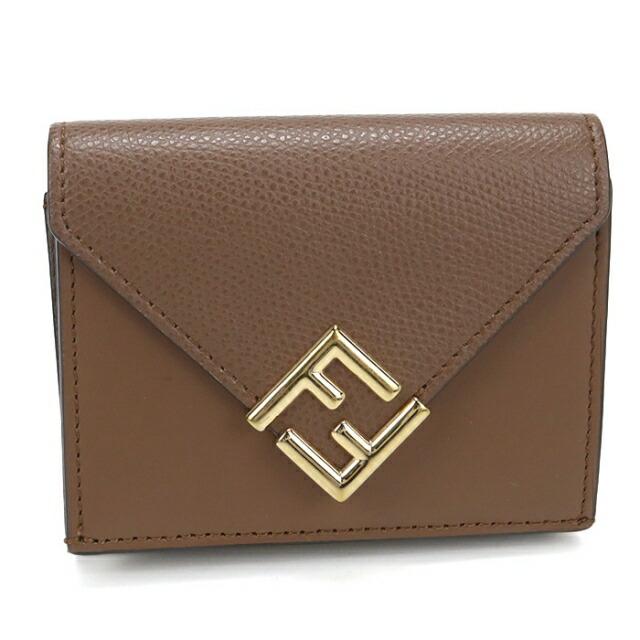 FENDI（フェンディ） 中古 三つ折り財布 三折財布 レディース ブランド 