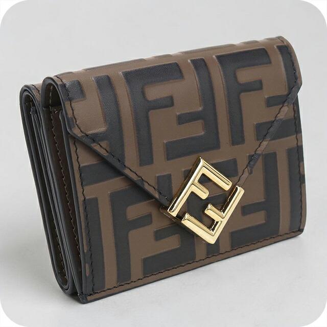 FENDI（フェンディ） 中古 三つ折り財布 三折財布 レディース ブランド 