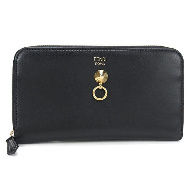 FENDI（フェンディ） 中古 長財布ラウンドファスナー レディース