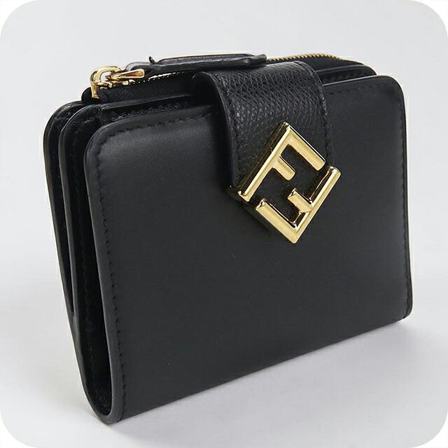 FENDI（フェンディ） 中古 二つ折り財布 二折財布 コンパクト