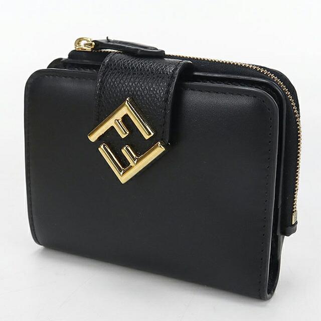 FENDI（フェンディ） 中古 二つ折り財布 二折財布 コンパクト