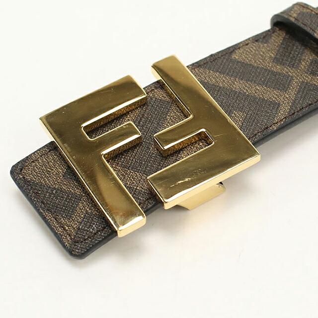 FENDI（フェンディ） 中古 ベルト メンズ ブランド ズッカ FFスクエア