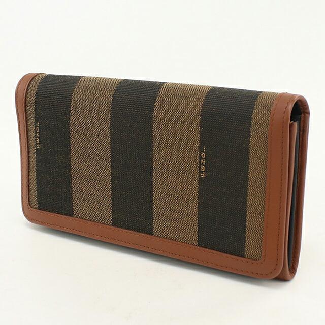 FENDI（フェンディ） 中古 長財布二折 レディース ブランド ペカン